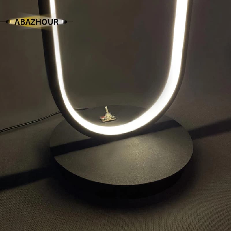 آباژور ایستاده مدرن LED مدل بیضی کد SM123 — تصویر ۷