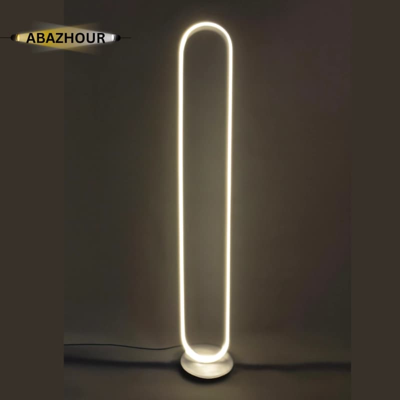 آباژور ایستاده مدرن LED مدل بیضی کد SM123 — تصویر ۸