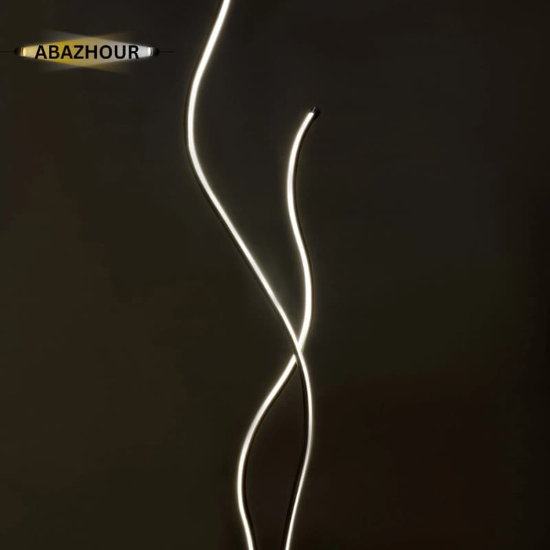 آباژور ایستاده مدرن LED دو شاخه ای کد SM126 — تصویر ۱۰