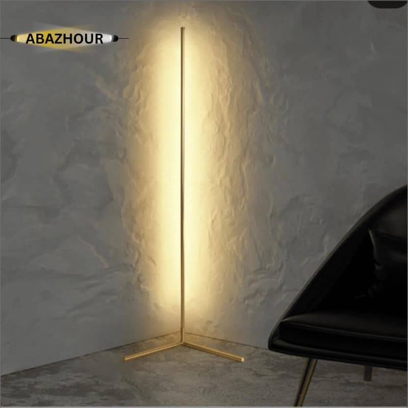 آباژور ایستاده مدرن LED مدل کرنر کد SM122 — تصویر ۶