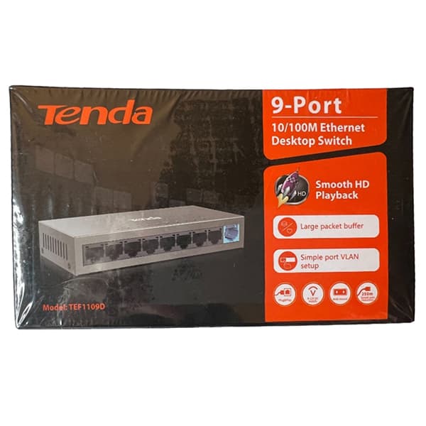 سوئیچ 9 پورت تندا TEF1109D — تصویر ۸