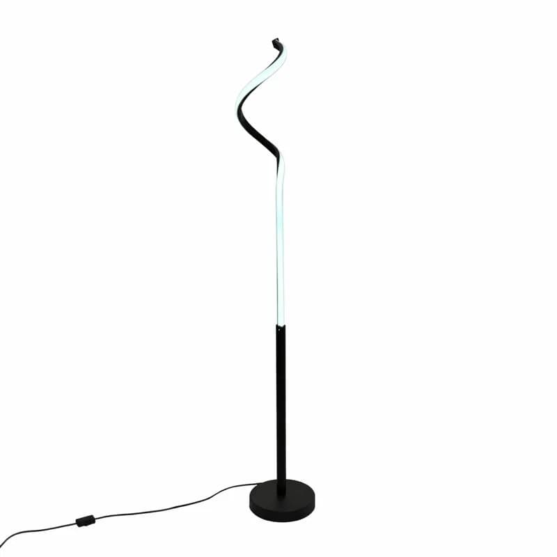 آباژور ایستاده مدرن LED منحنی آلومینیومی کد SM210 — تصویر ۷