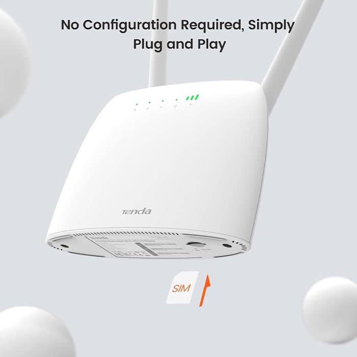 مودم روتر 4G LTE دوبانده AC1200 تندا 4G07 — تصویر ۷