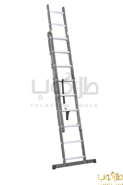 نردبان مخابراتی دو تکه اسکای 5 متری 19 پله آلومینیوم — تصویر ۷