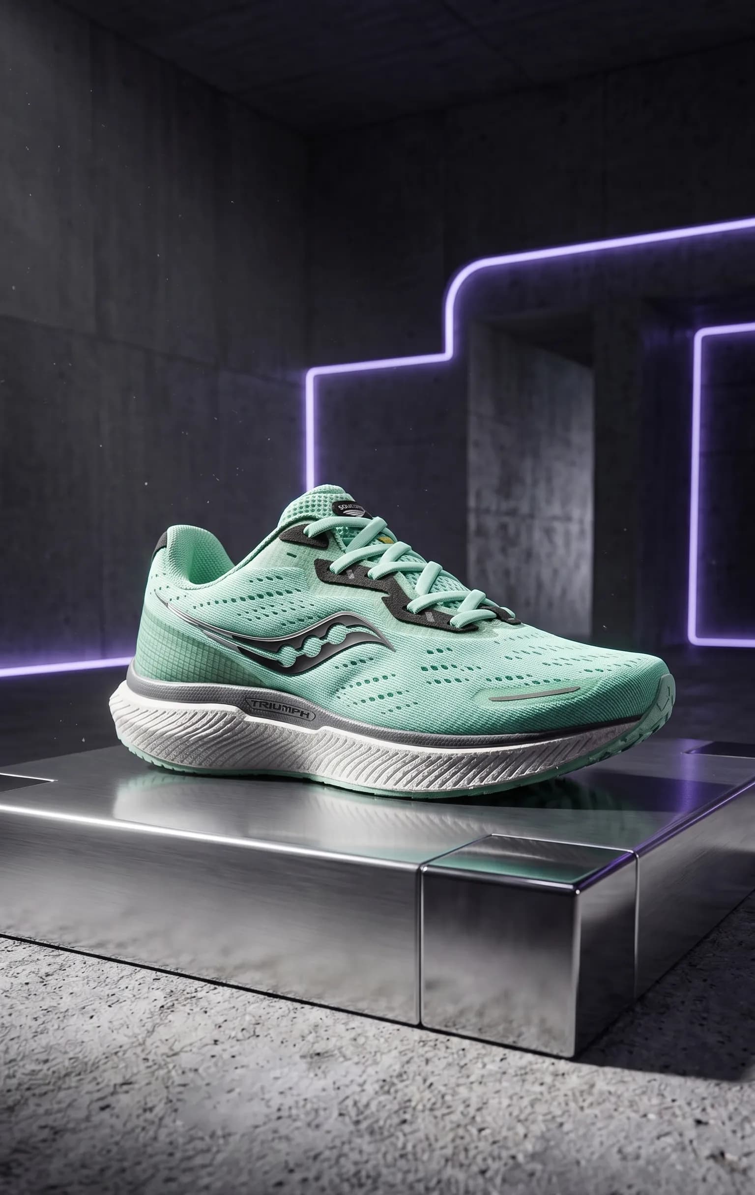 کفش رانینگ ساکنی تریامفل Saucony Triumph | سبز — تصویر ۷