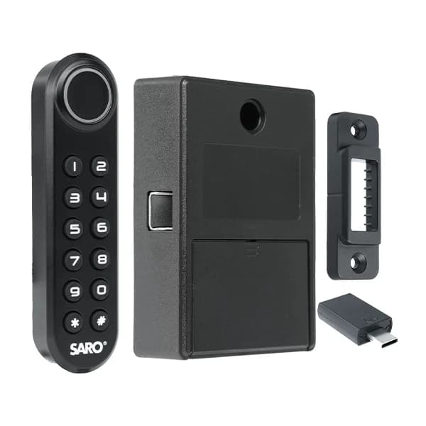 قفل دیجیتال رمزی و اثر انگشتی کمد سارو مدل DDL-02