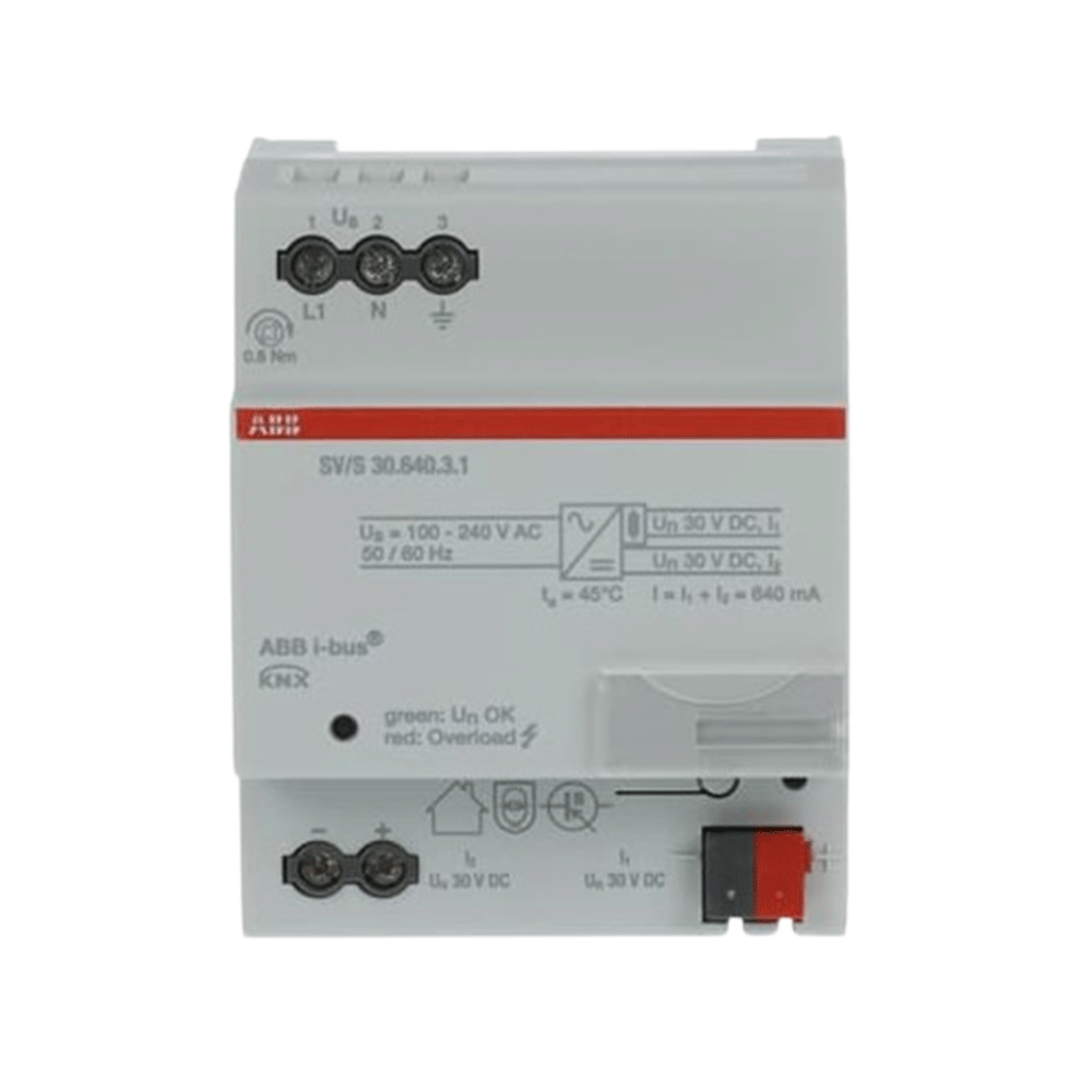 پاورساپلای ABB 640 میلی‌آمپر SV/S 30.640.3.1 منبع تغذیه KNX — تصویر ۲