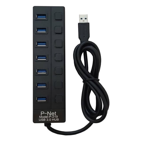 هاب 7 پورت پی نت P-219 — تصویر ۲