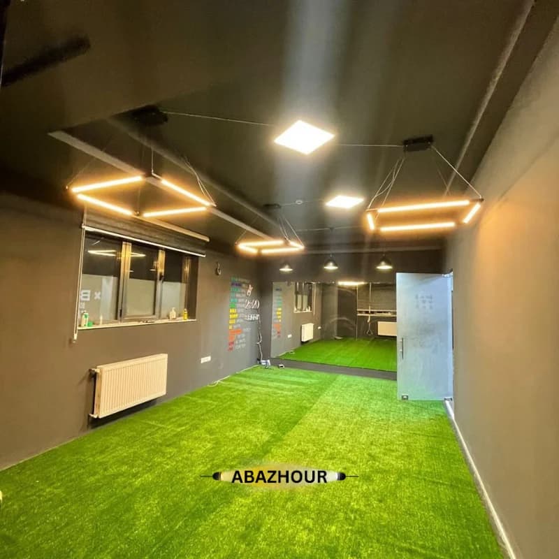 لوستر مدرن LED مستطیل با ریموت کنترل کد CM427 — تصویر ۵