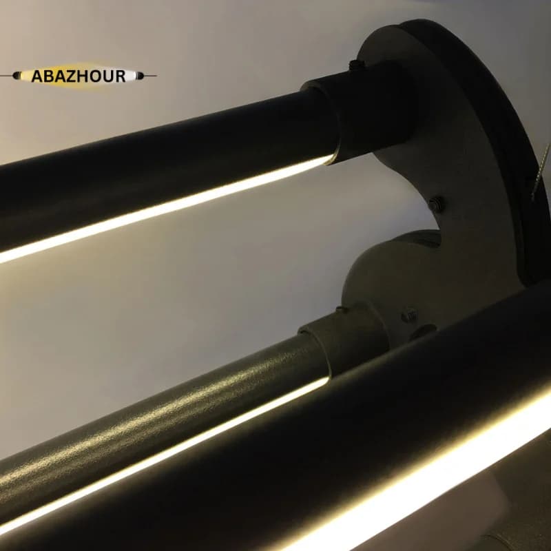 لوستر خطی مدرن LED با بدنه آلومینیوم 100 سانتی کد CM426 — تصویر ۱۰