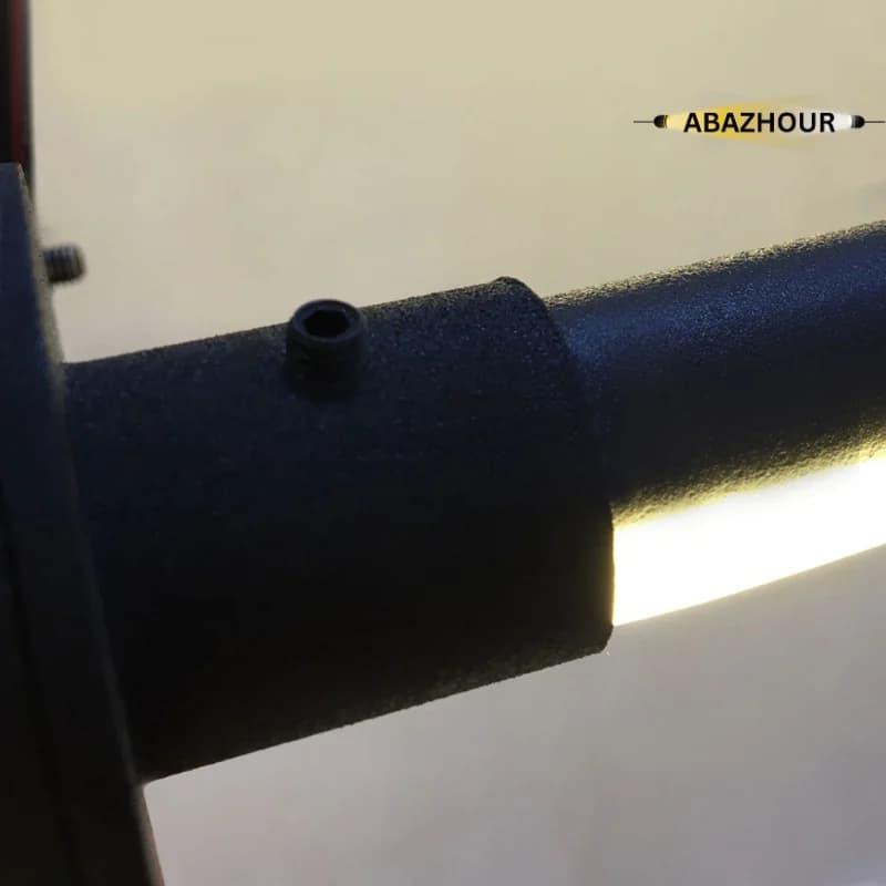 لوستر خطی مدرن LED با بدنه آلومینیوم 100 سانتی کد CM426 — تصویر ۵