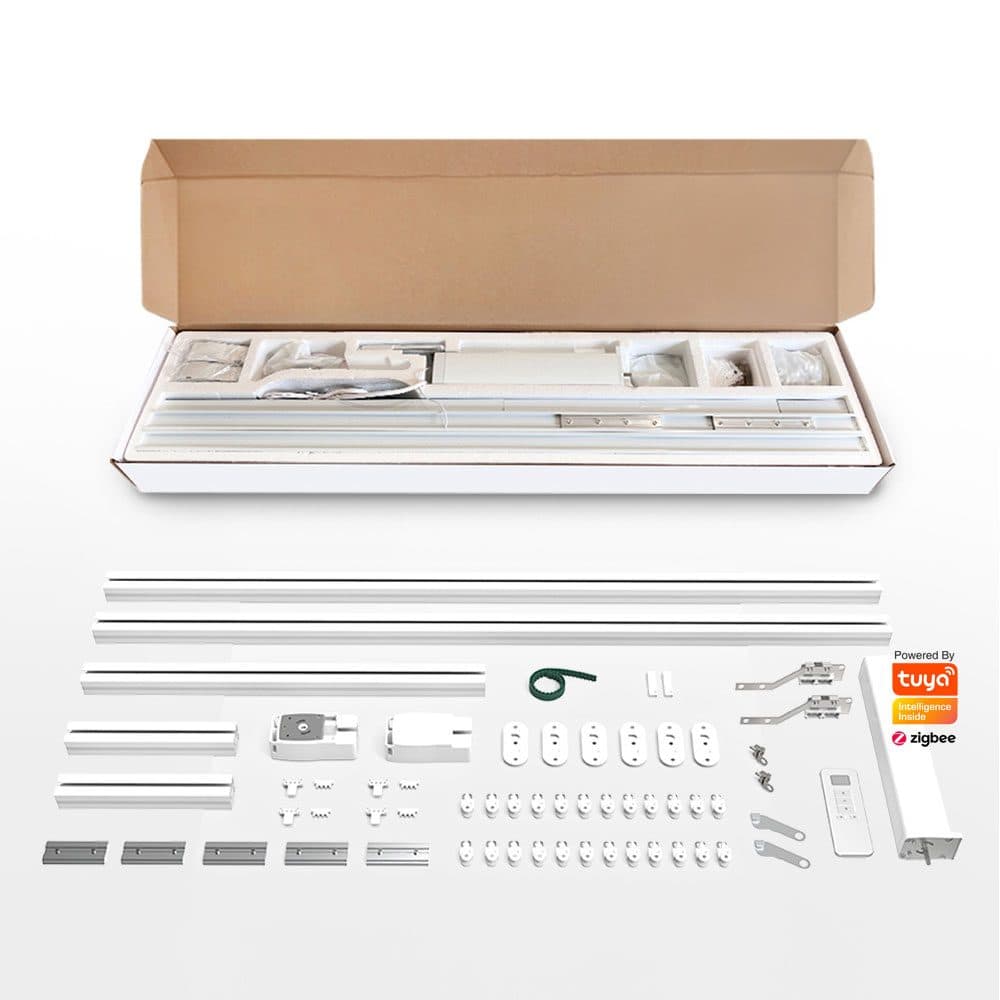 ست پرده برقی هوشمند Moorger مدل Curtain KIT1 – ریل 3 متری (MC-KIT1-220M) — تصویر ۵
