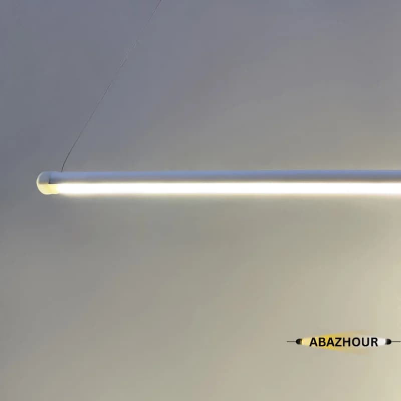 لوستر خطی مدرن LED با بدنه آلومینیوم کد CM410 — تصویر ۸
