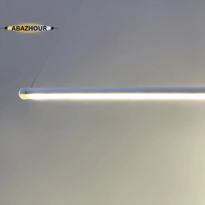 لوستر خطی مدرن LED با بدنه آلومینیوم کد CM410 — تصویر ۲