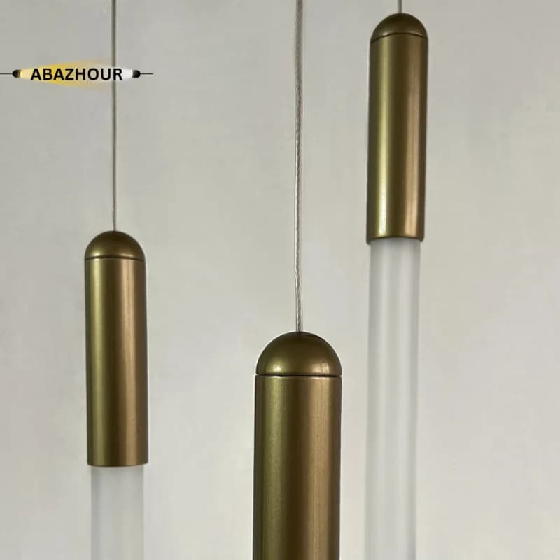 لوستر و چراغ آویز مدرن SMD لوله ای کد CM402 — تصویر ۴