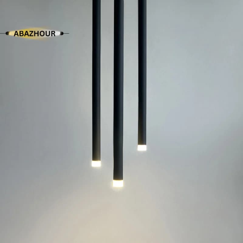 چراغ آویز مدرن LED مدل خطی کد CM400 — تصویر ۸