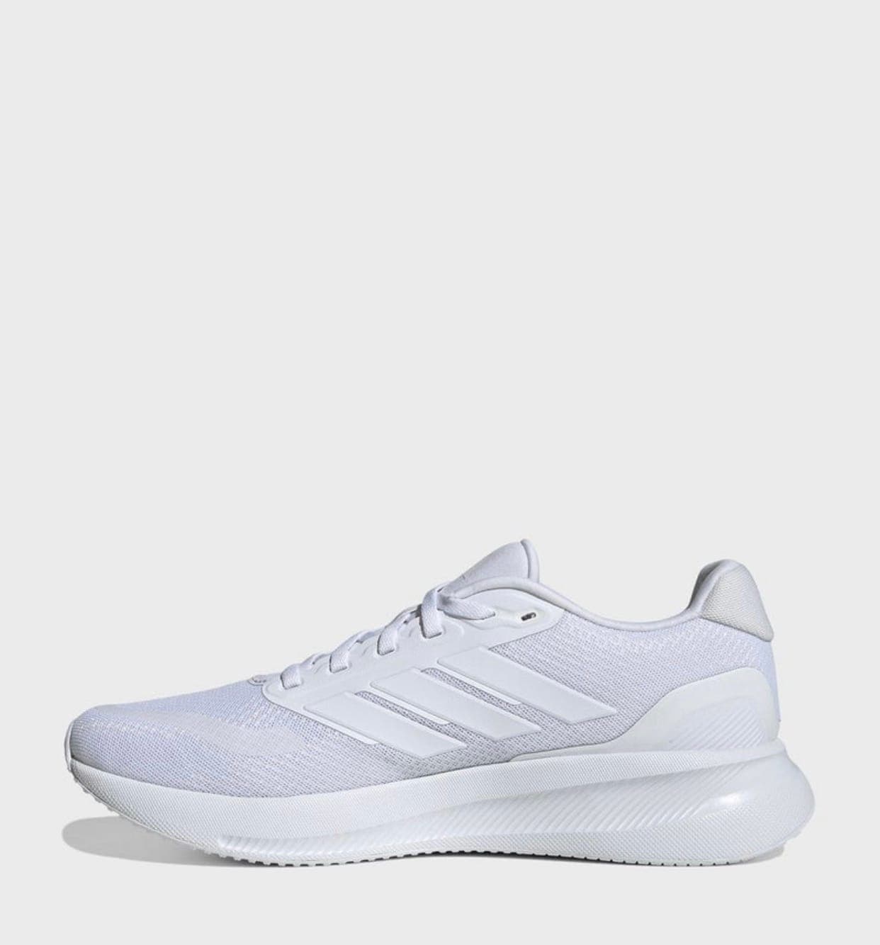 كتونى اورجینال adidas runfalcon 5 تمام سفید — تصویر ۹