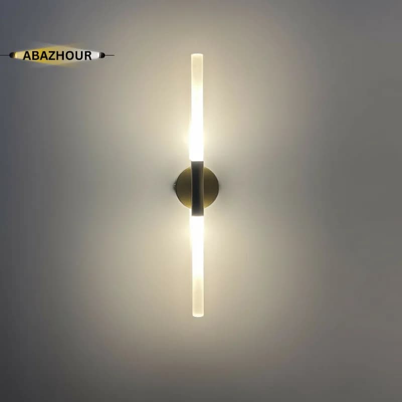 چراغ دیواری مدرن LED بدنه آلومینیوم و اکریلیک کد DM209