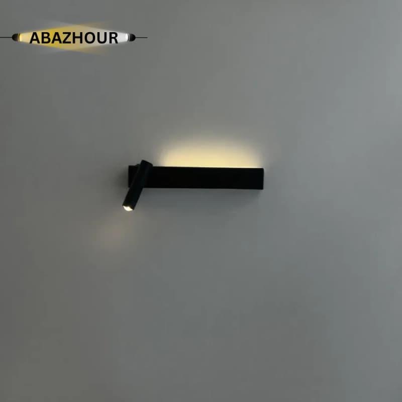 چراغ دیواری مدرن LED دو طرف نور آلومینیومی کد DM128 — تصویر ۸