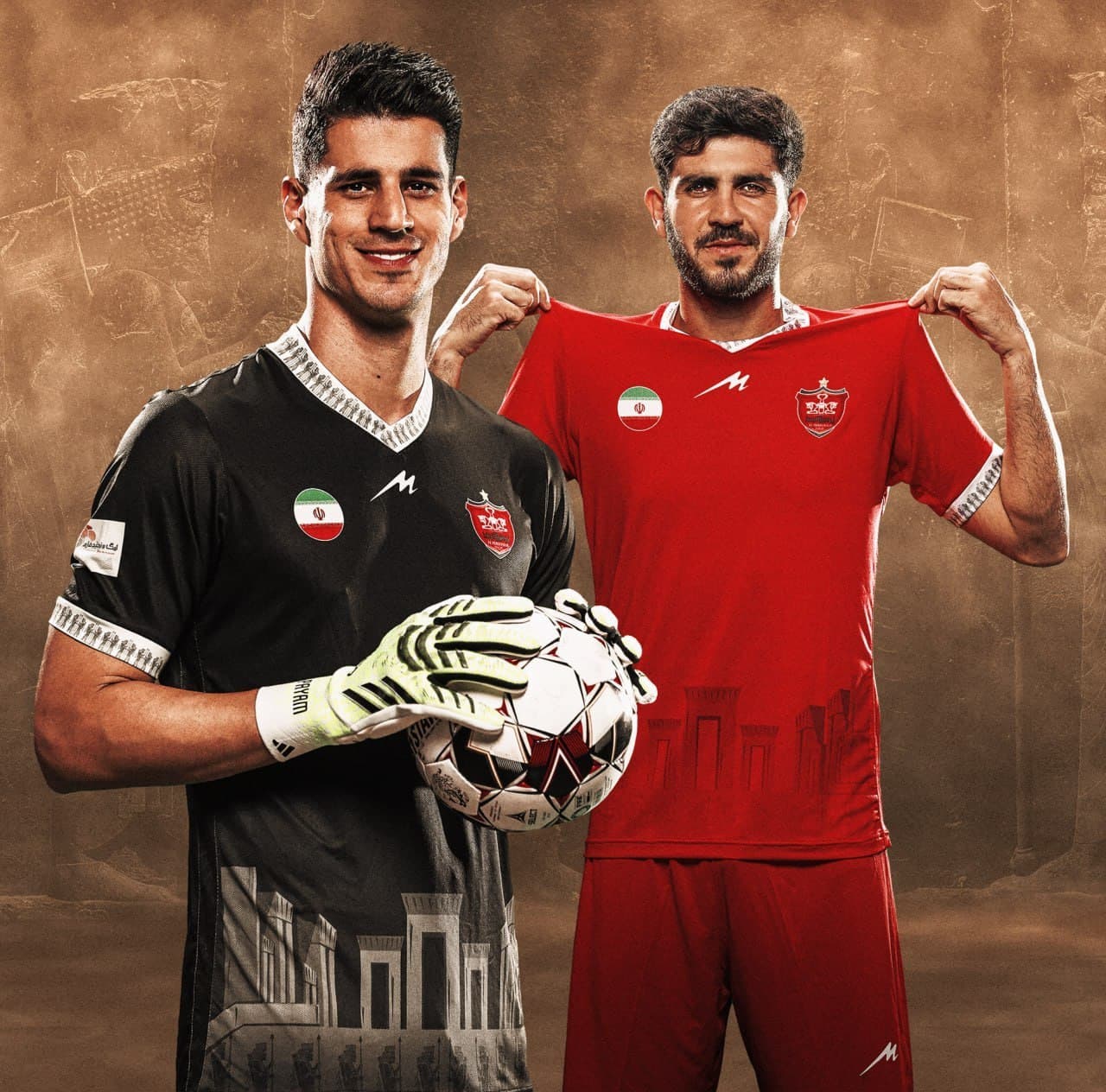 کیت اول پرسپولیس فصل54-1404 ورژن هواداری — تصویر ۳