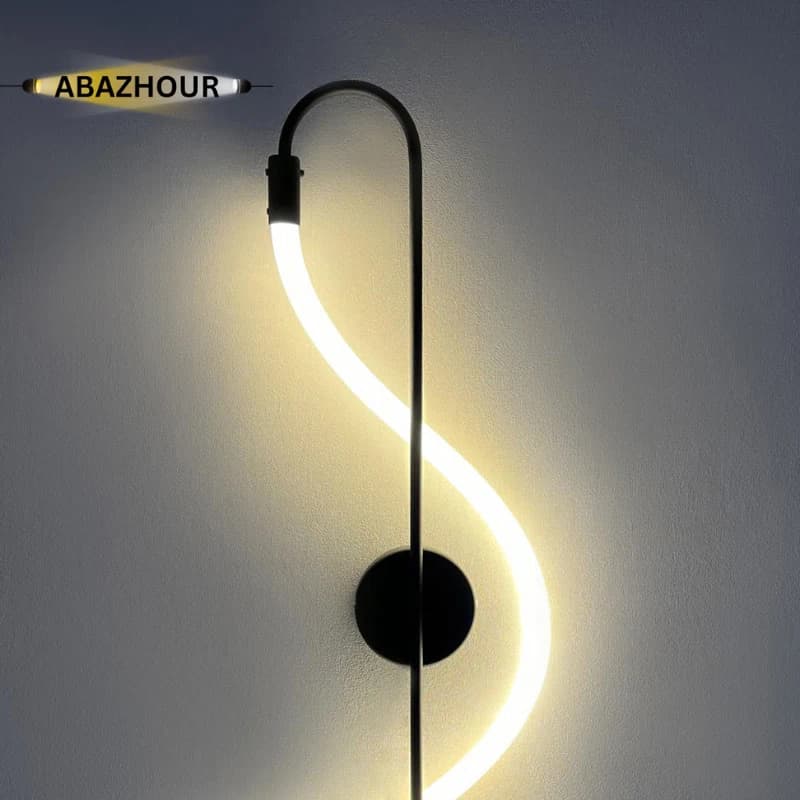 چراغ دیواری مدرن LED با بدنه آلومینیوم کد DM126 — تصویر ۵