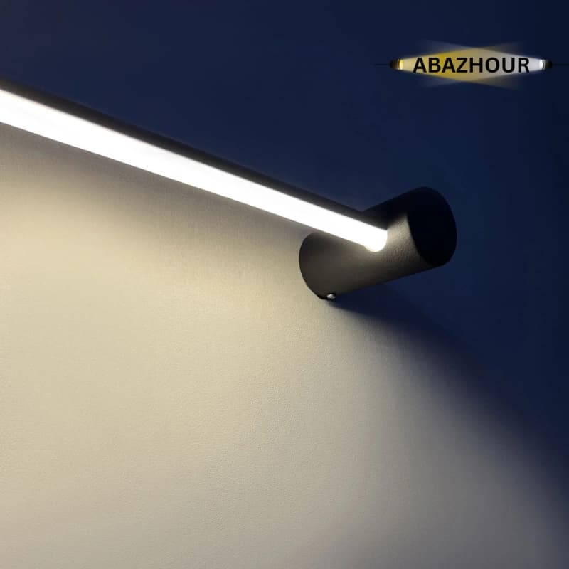 چراغ دیواری مدرن LED خطی با بدنه آلومینیوم کد DM122 — تصویر ۸