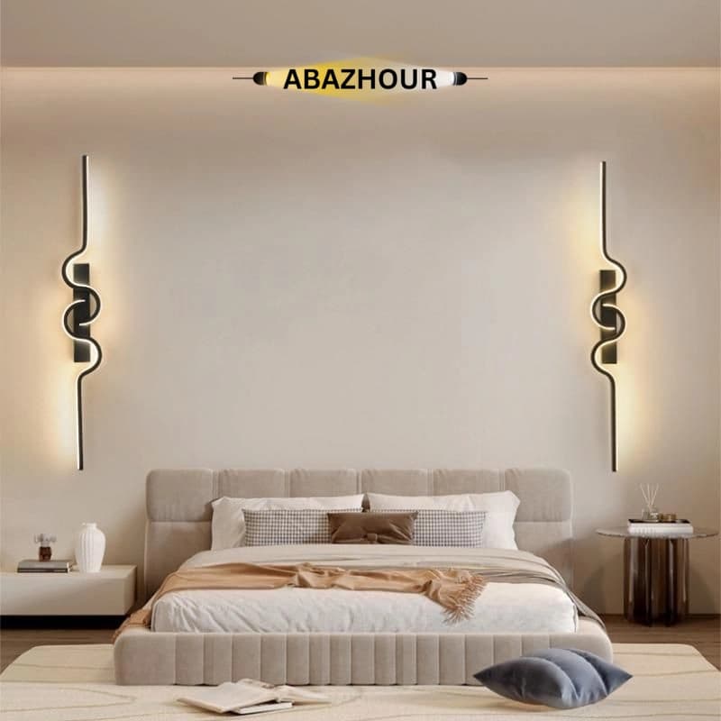 چراغ دیواری مدرن LED شیک با بدنه آلومینیوم کد DM112 — تصویر ۸