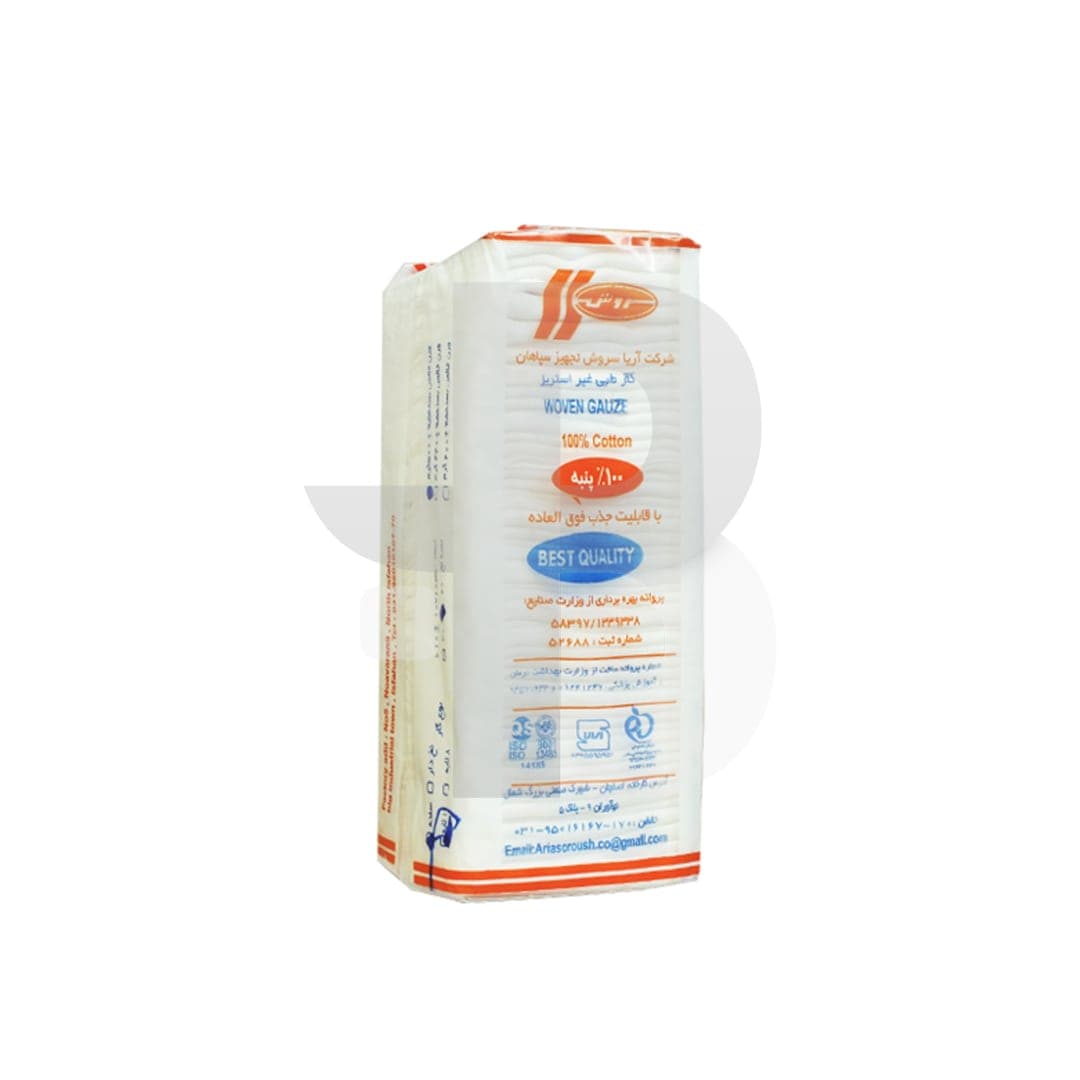 گاز طبی غیر استریل 8 لایه 400 گرمی سروش