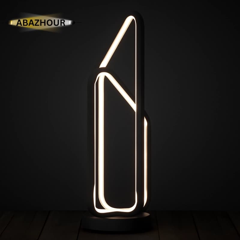 آباژور رومیزی مدرن LED با بدنه آلومینیوم کد RM113