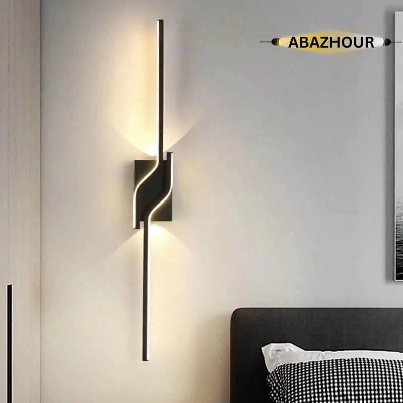 چراغ دیواری مدرن LED با بدنه آلومینیوم کد DM107