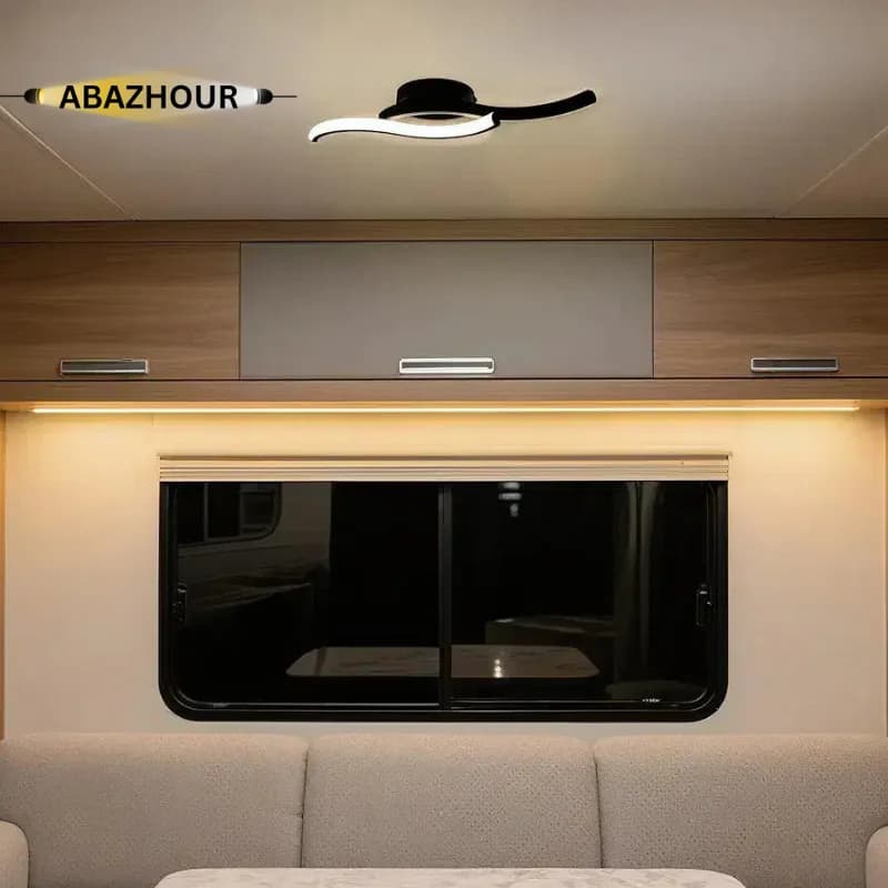 چراغ دیواری مدرن LED با بدنه آلومینیوم کد DM200 — تصویر ۱۰