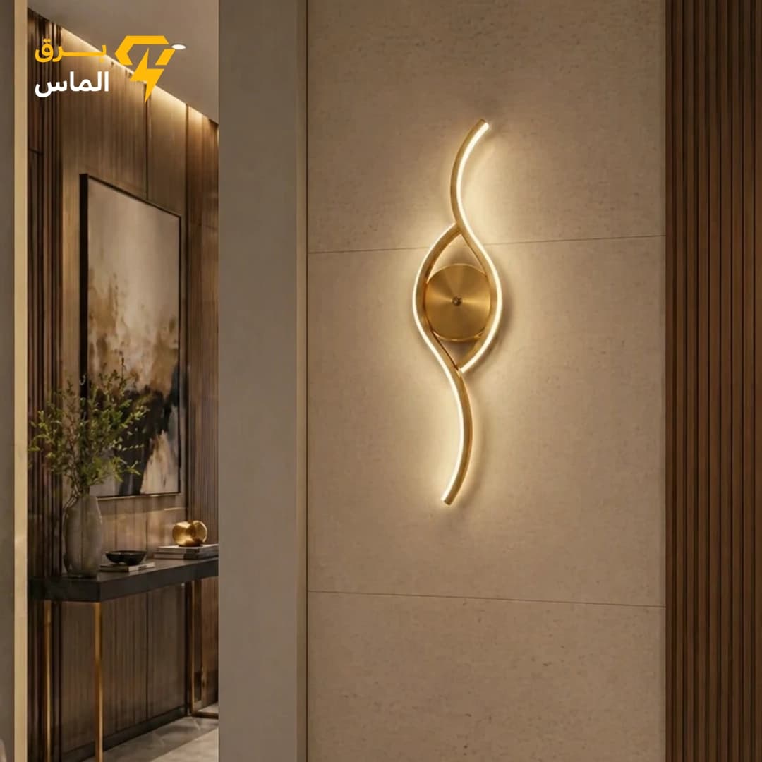 چراغ دیواری مدرن LED با بدنه آلومینیوم کد DM200 — تصویر ۱۱