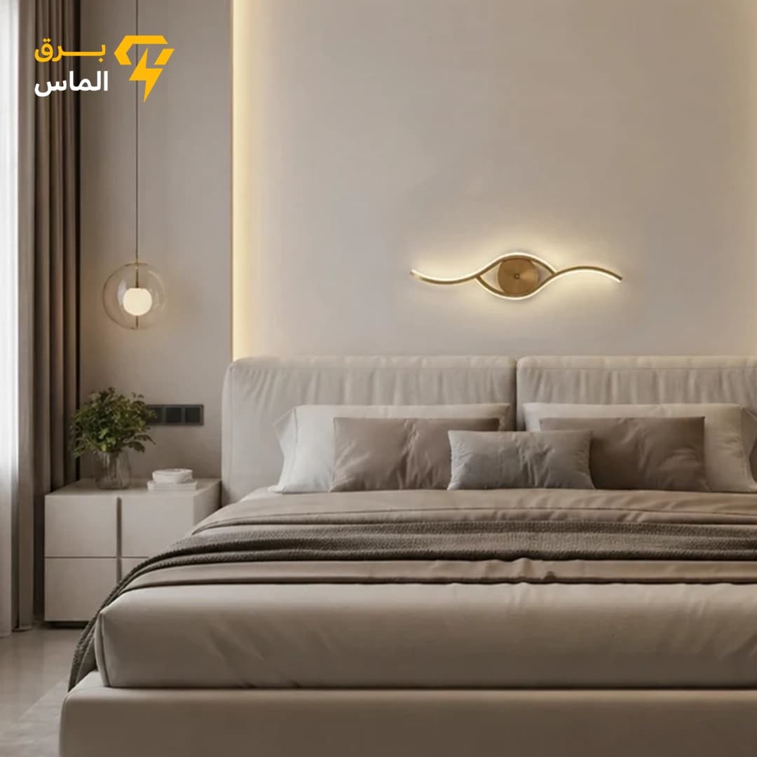 چراغ دیواری مدرن LED با بدنه آلومینیوم کد DM200 — تصویر ۱۲
