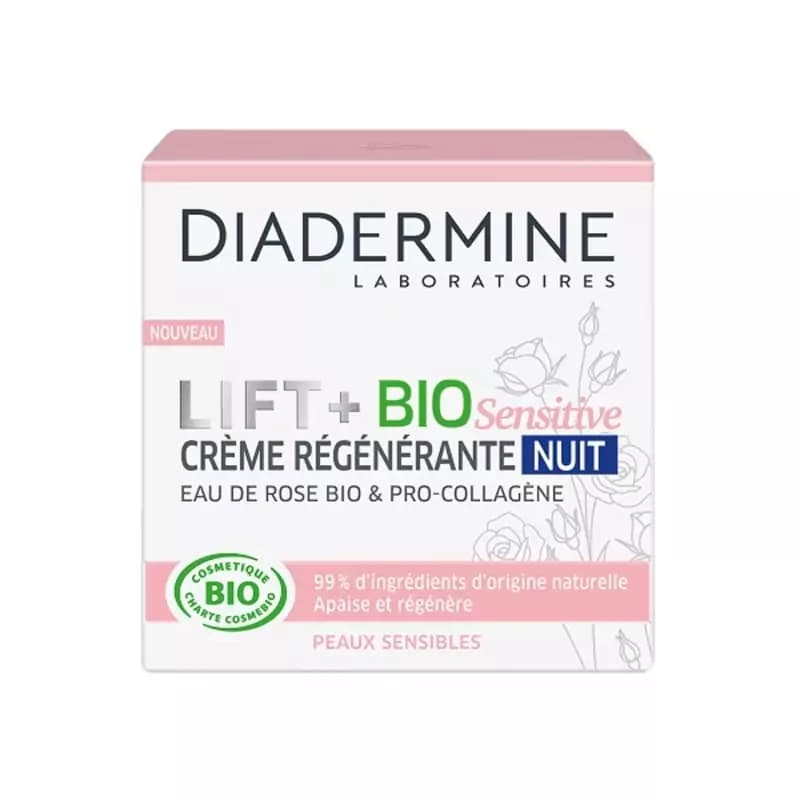 کرم ضد پیری شب دیادرماین لیفت پلاس بایو Diadermine Lift Plus Bio Creme Anti Age Nuit 50ml