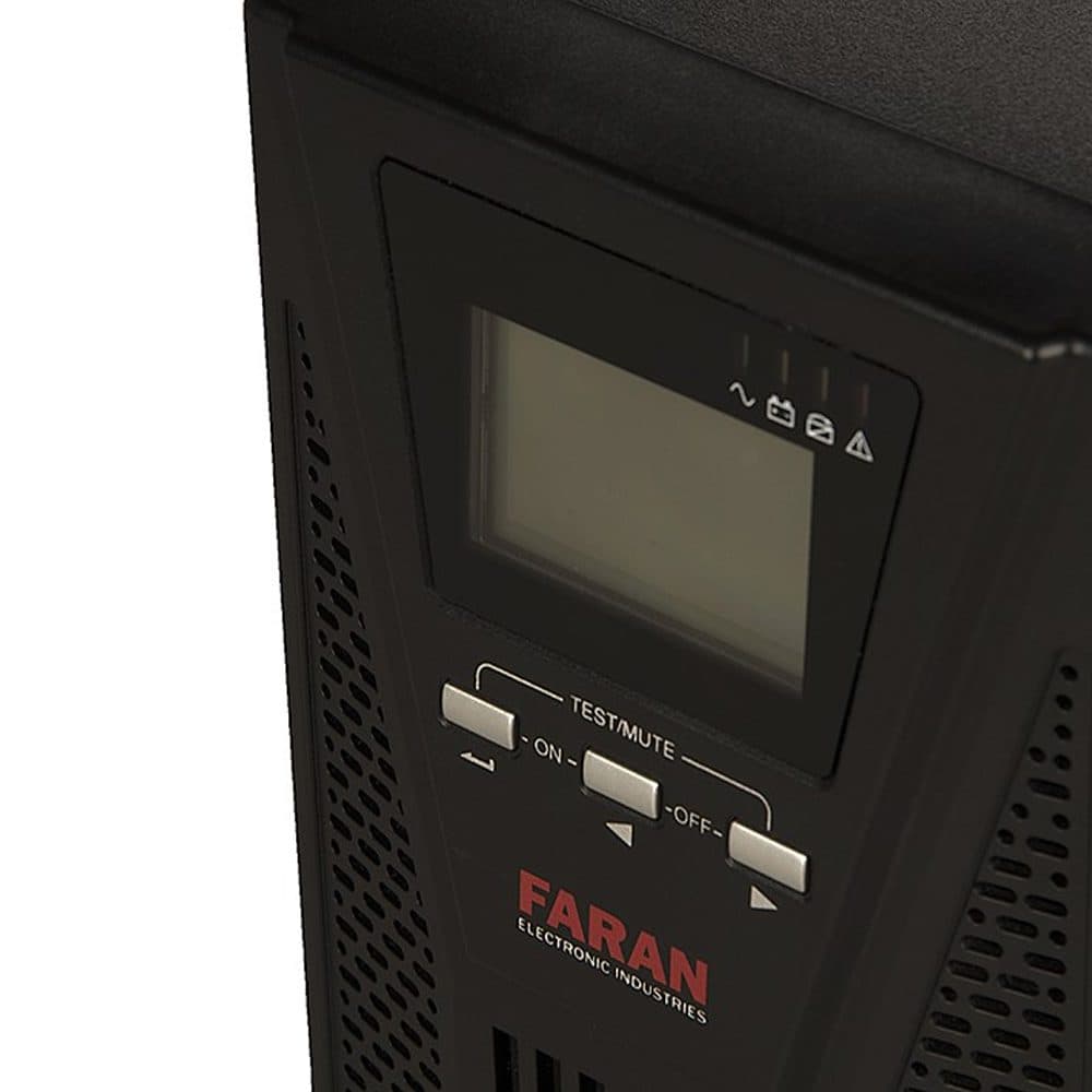 یو پی اس فاران مدل titan plus ظرفیت 2KVA (باتری خارجی) — تصویر ۳