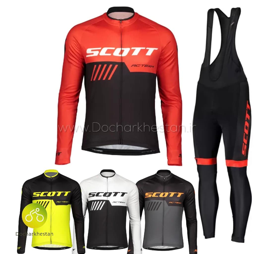 ست لباس دوچرخه سواری زمستانى اسكات Scott RC — تصویر ۹