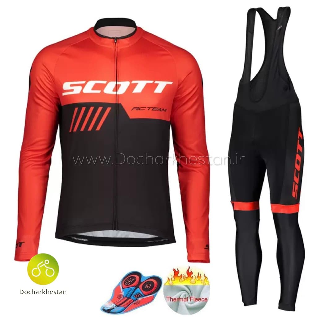 ست لباس دوچرخه سواری زمستانى اسكات Scott RC — تصویر ۸