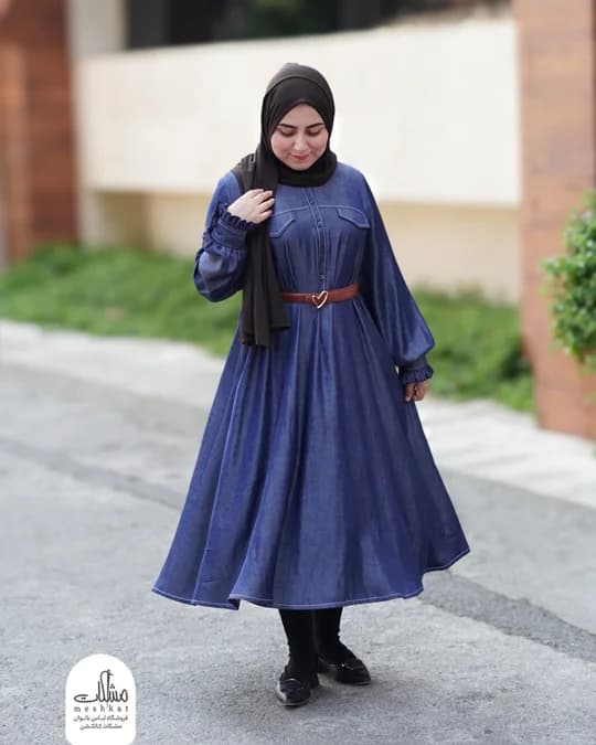پیراهن تابستانه جین — تصویر ۵