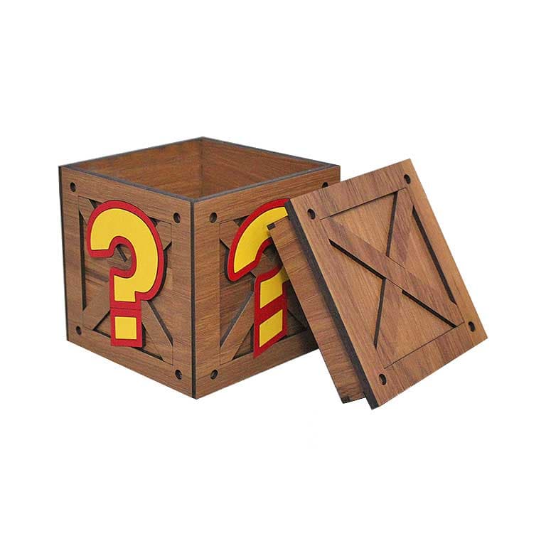 جعبه دکوری Question بازی Crash Bandicoot کد 106972 — تصویر ۴