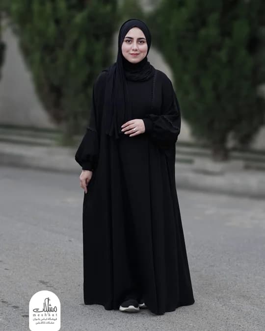 عبای رضوان مشکی