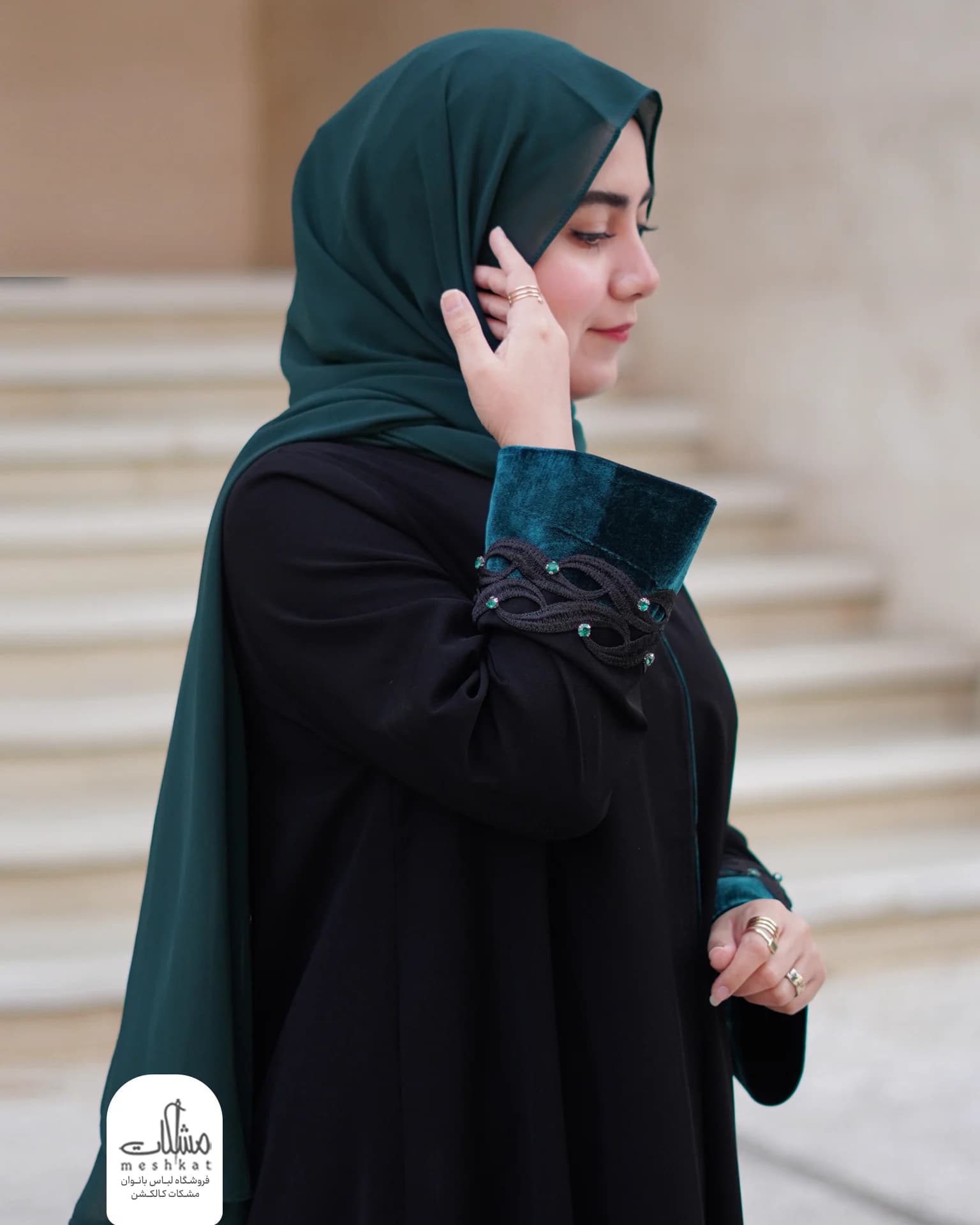 مانتو عبایی مهلقا
