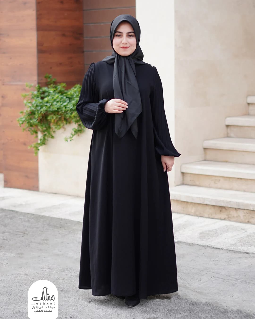 عبای آستین پلیسه — تصویر ۲