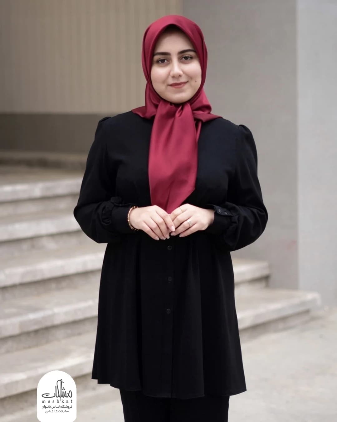 تونیک بیسیک مشکی — تصویر ۳