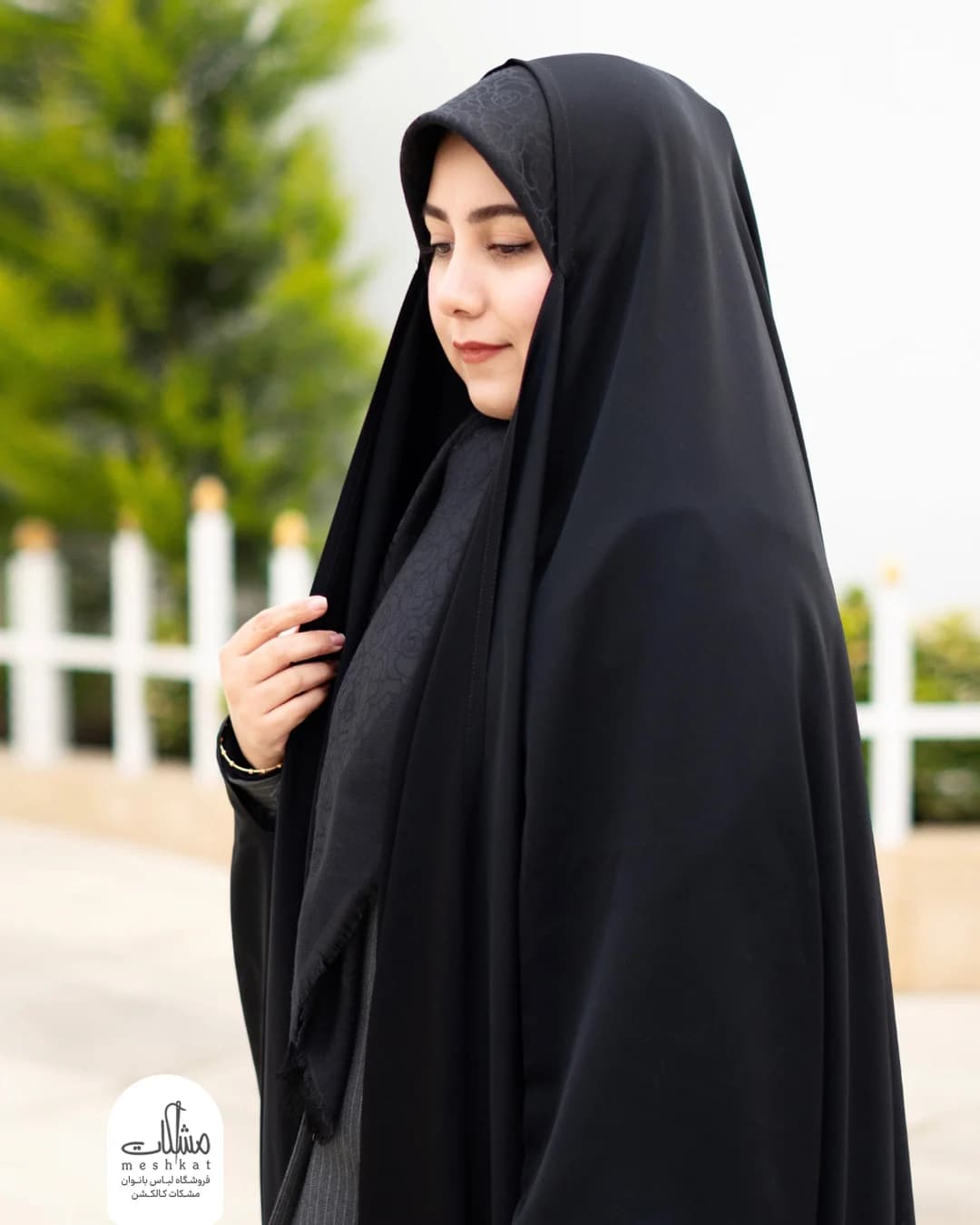 چادر عربی ساده — تصویر ۲