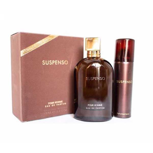 ادکلن مردانه فراگرنس ورد سوسپنسو پور هوم+ اسپری Fragrance World Suspenso