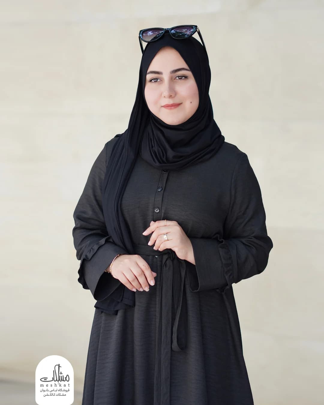 پیراهن مانتویی پریسا — تصویر ۳
