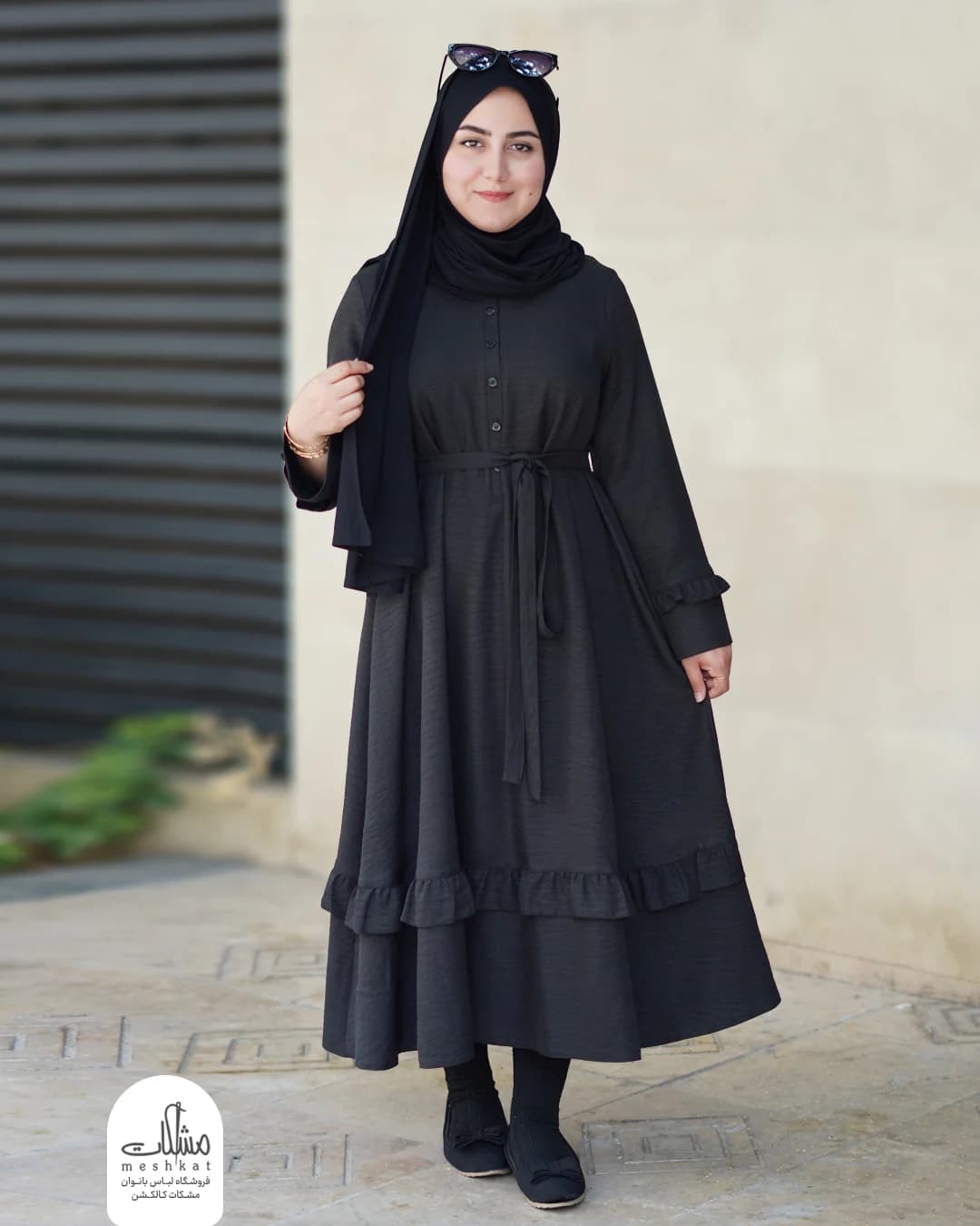 پیراهن مانتویی پریسا — تصویر ۲