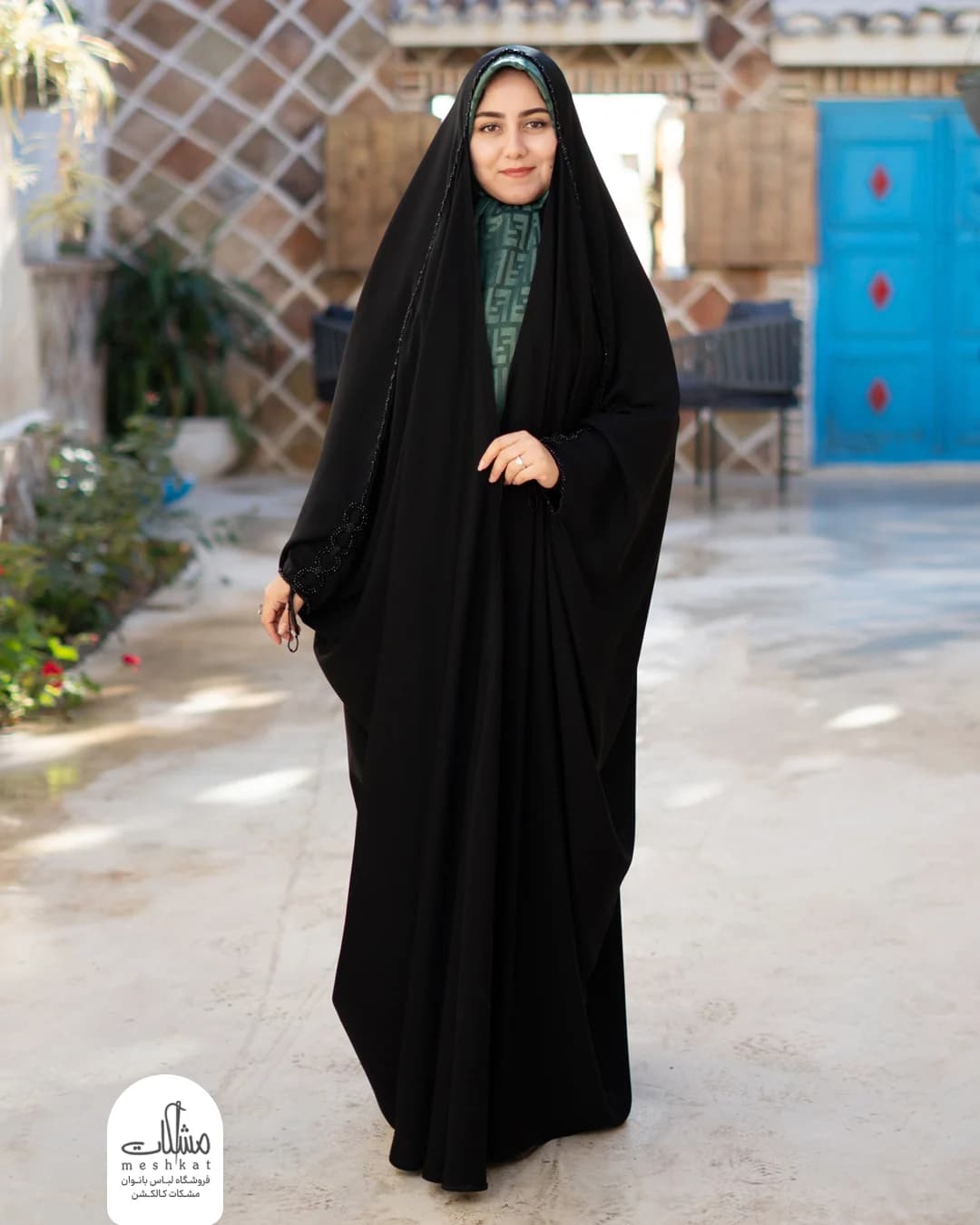 چادر عربی مجلسی طرح دایره — تصویر ۶