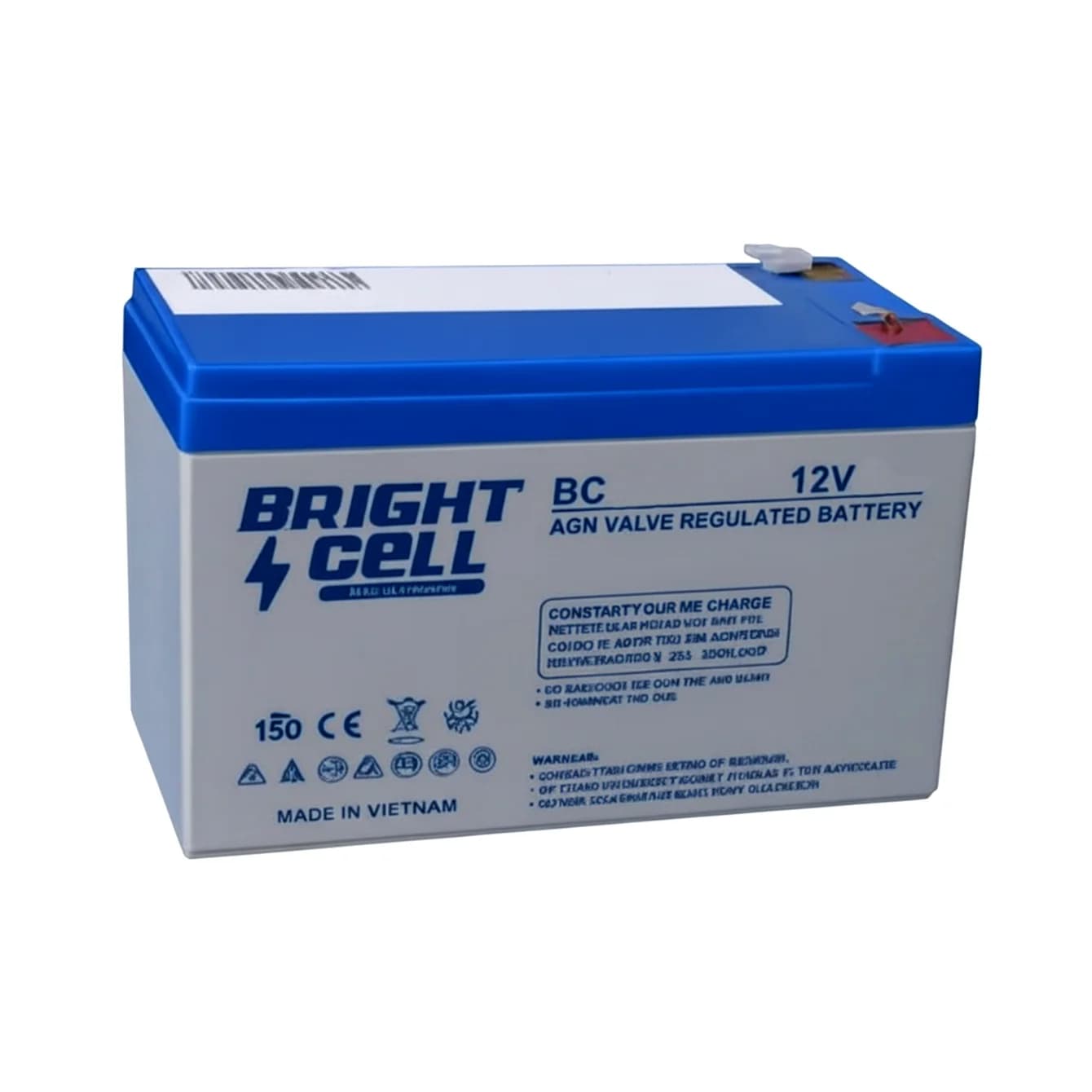 باتری خشک ۱۲ ولت ۹ آمپر ساعت BRIGHT CELL (مدل BC12-9)