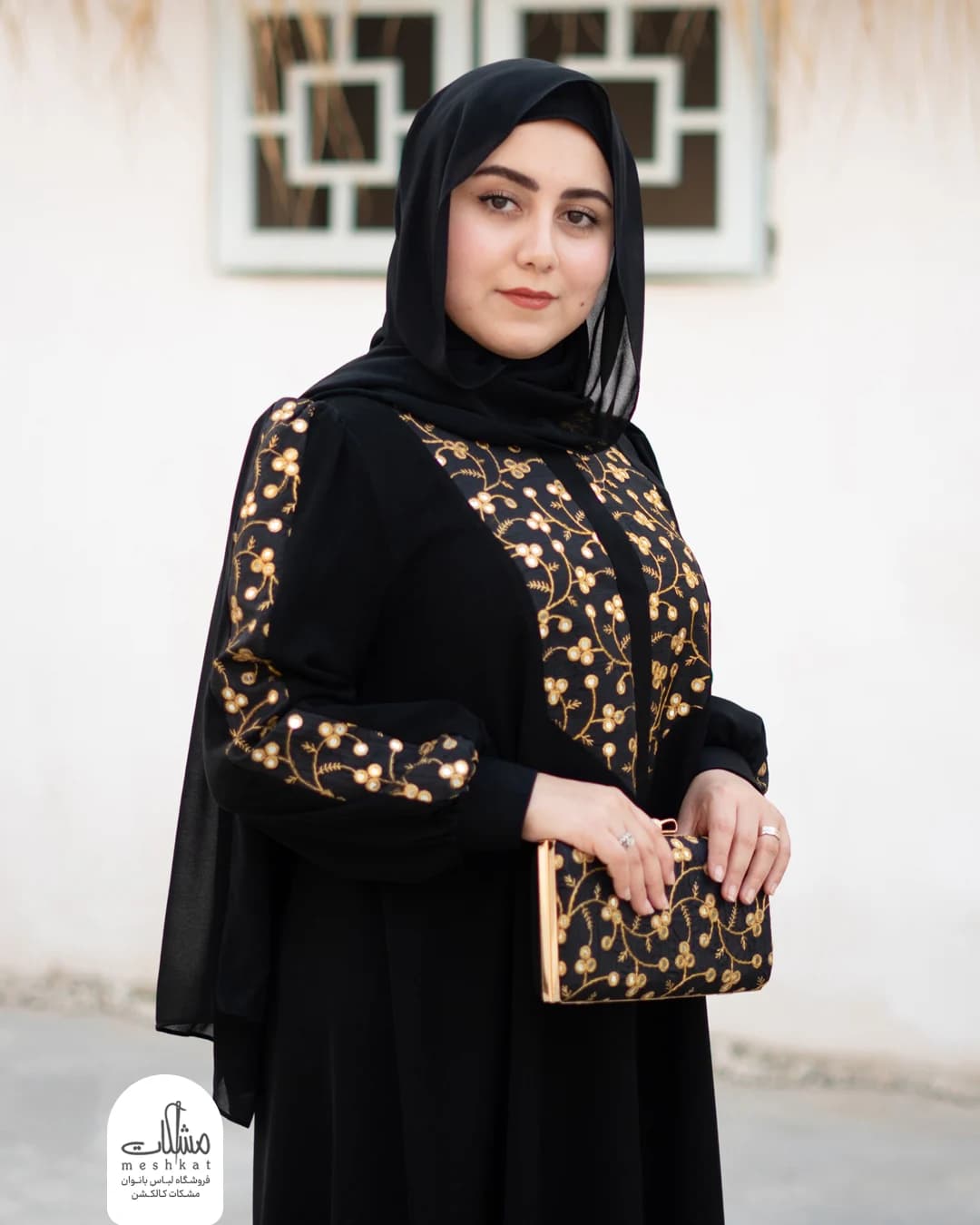 مانتو عبایی زردخت — تصویر ۷